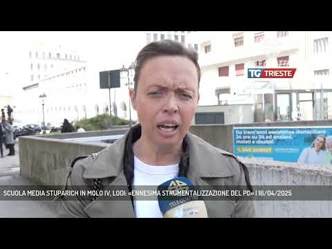 SCUOLA MEDIA STUPARICH IN MOLO IV, LODI: «ENNESIMA STRUMENTALIZZAZIONE DEL PD» | 16/04/2025