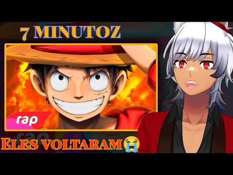 [REACT VTUBER] Rap do Luffy (One Piece) CHAPÉU DE PALHA | Nerd Hits