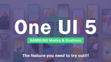 Automate your frequent tasks with Samsung Routines