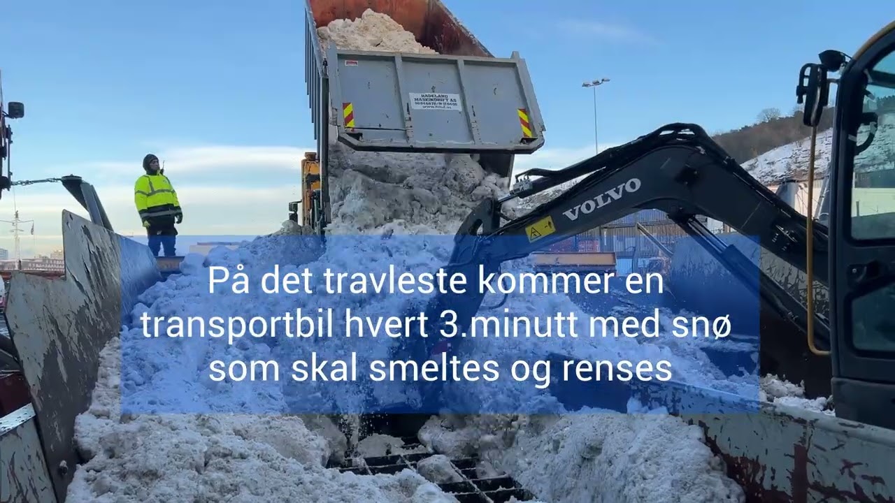 Snowclean NCC SnowClean - smelter og renser snøen - YouTube