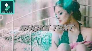 WONDERSHARE FILMORA 9 | HOW TO | SHAKE TEXT EFFECTS | TUTORIAL [HINDI] DEEP THABAL !