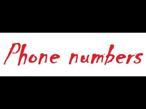 Video Cách đọc số điện thoại trong tiếng anh | Phone numbers - youtube