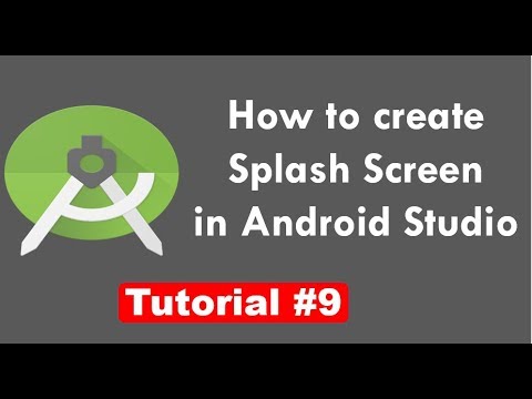 How to create splash screen in android studio in hindi - YouTube