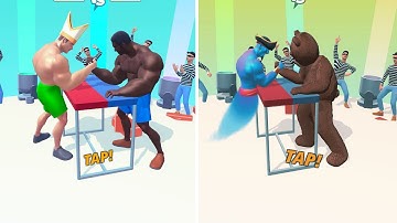 Noob 🆚 Pro Muscle Rush - 💪💪💪 Walkthrough All New Max Update Mobile Gameplay NP3259