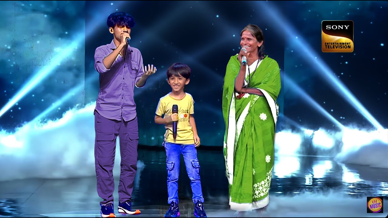 OMG : मंच को टूटना ही था || Ranu Mondal And Krish Or Kishore Mondal Song India Got Talent 2025