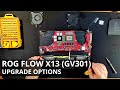 Rog flow x13 gv301 disassembly and upgrade options storage thermal paste