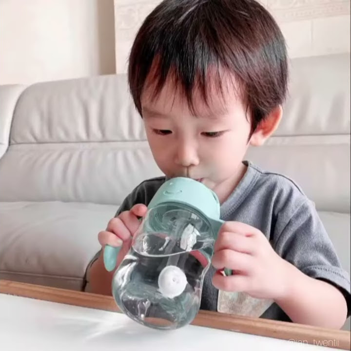 Evorie Tritan™ Gravity Straw Sippy Cup Water Bottle Won the Good Design Award GOLD ACCOLADE!