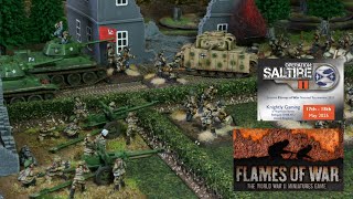 Flames of War Battle Report - Mid War Soviet T34 Tankovy vs German Grenadiers