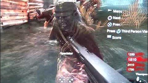 Call of Duty 5: Nazi Zombies Shi No Numa gameplay part 4