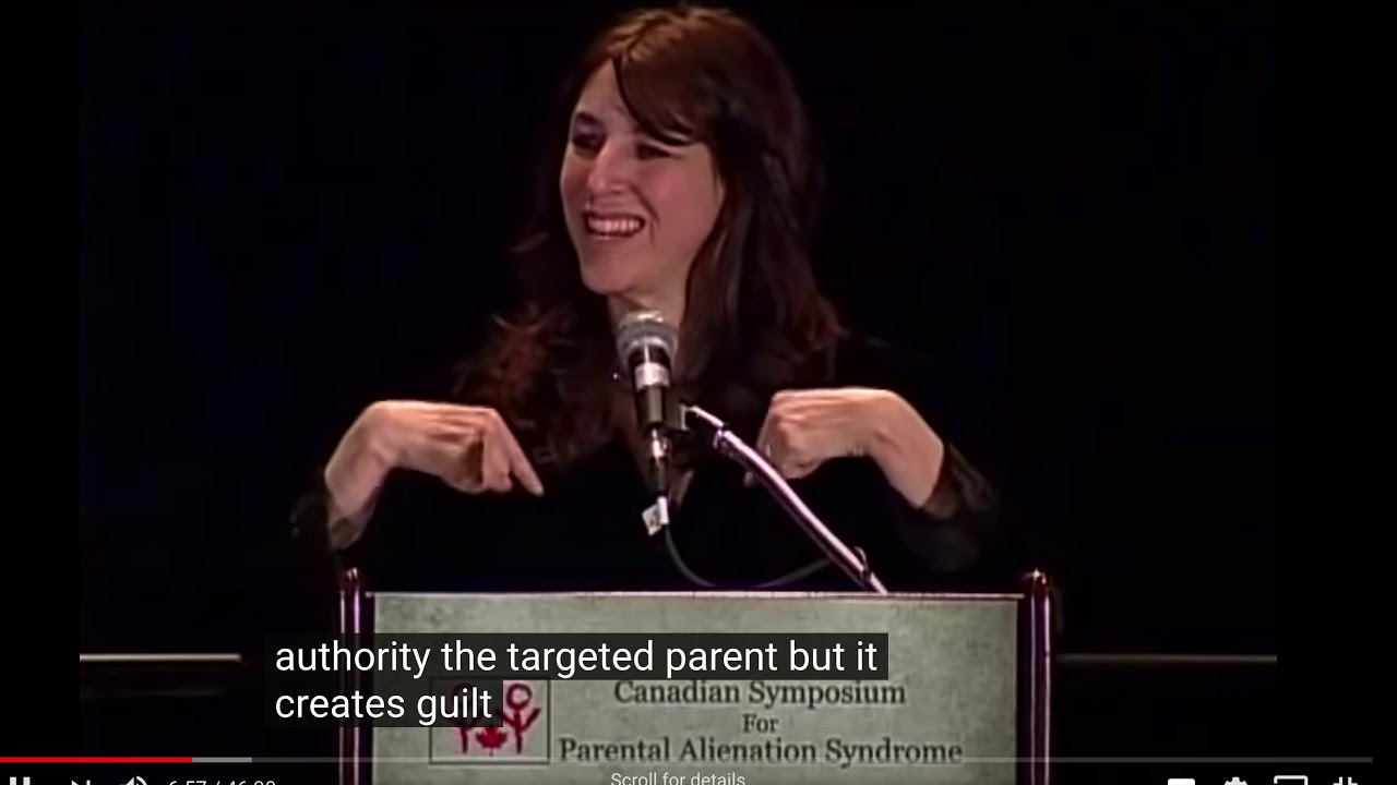 Amy Baker Parental Alienation Toronto Conference YouTube