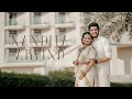 Latest dubai wedding film nandita  arvind  moonwedlock  traditional hindu wedding film