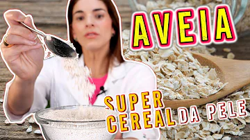 Para que serve aveia no rosto?