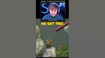 This Game Can Be So Frustrating 😅 Getting Over It #shorts