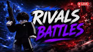 🔴LIVE ROBLOX RIVALS 15v15-20v20 BATTLES IN PRIVATE SERVER🔥| Road to 7.5K Subscribers🛑