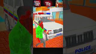 🔥 Indian police in ibd3d vs indian thaft Aura simulator Game ☠️