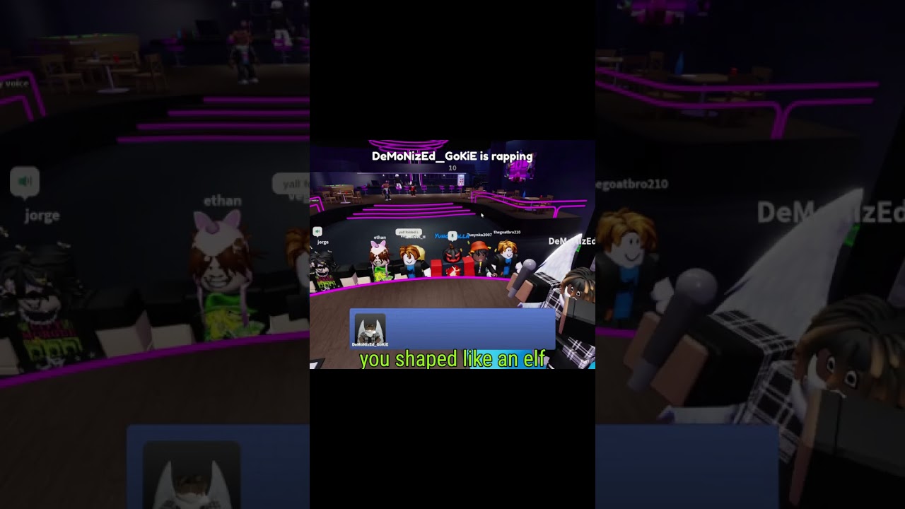 funniest moments on roblox rap battles #shorts