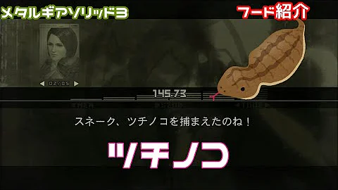 メタルギアソリット3ツチノコ