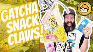 Winning Tons of Snacks and Plushies from CLAW MACHINES!