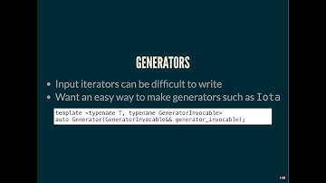 Rappel: Compose Algorithms, Not Iterators - Google