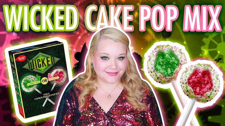 MIX TO REVEAL WICKED CAKE POPS | Bake With Me ft. Betty Crocker x Wicked Cake Pop Mix