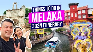 18 Things to do in Melaka  3D2N Itinerary | Melaka Travel Guide | Malaysia