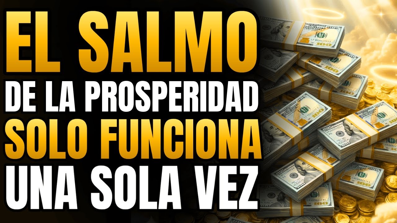 🔥💰 ESCUCHA SOLO UNA VEZ - EL SALMO DE LA RIQUEZA SOLO FUNCIONA HOY  - DINERO HOY