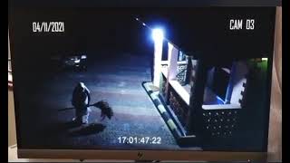 Watch   Live CCTV footage of Witchcraft caught  on Camera in South Africa