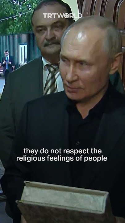 Disrespecting the Quran is a crime in Russia, unlike in some other countries - Putin