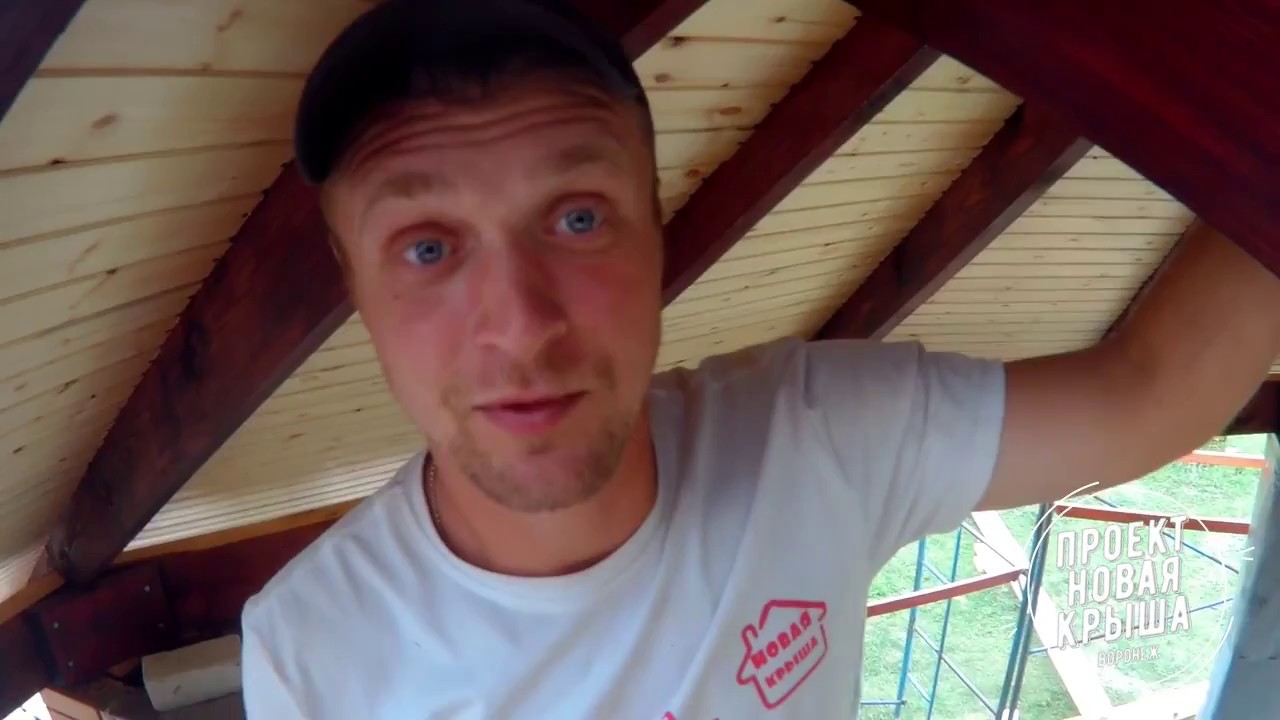 Проект Новая крыша 5 05 Беседка - YouTube