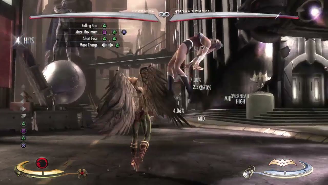 35% Hawkgirl Combo - Injustice: Gods Among Us