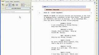 NAVIDOC Controls/Options: Movie Magic Screenwriter Tutorial