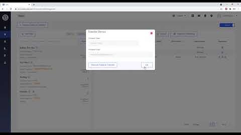 How to Transfer Devices to Customers on the COS Pro Portal