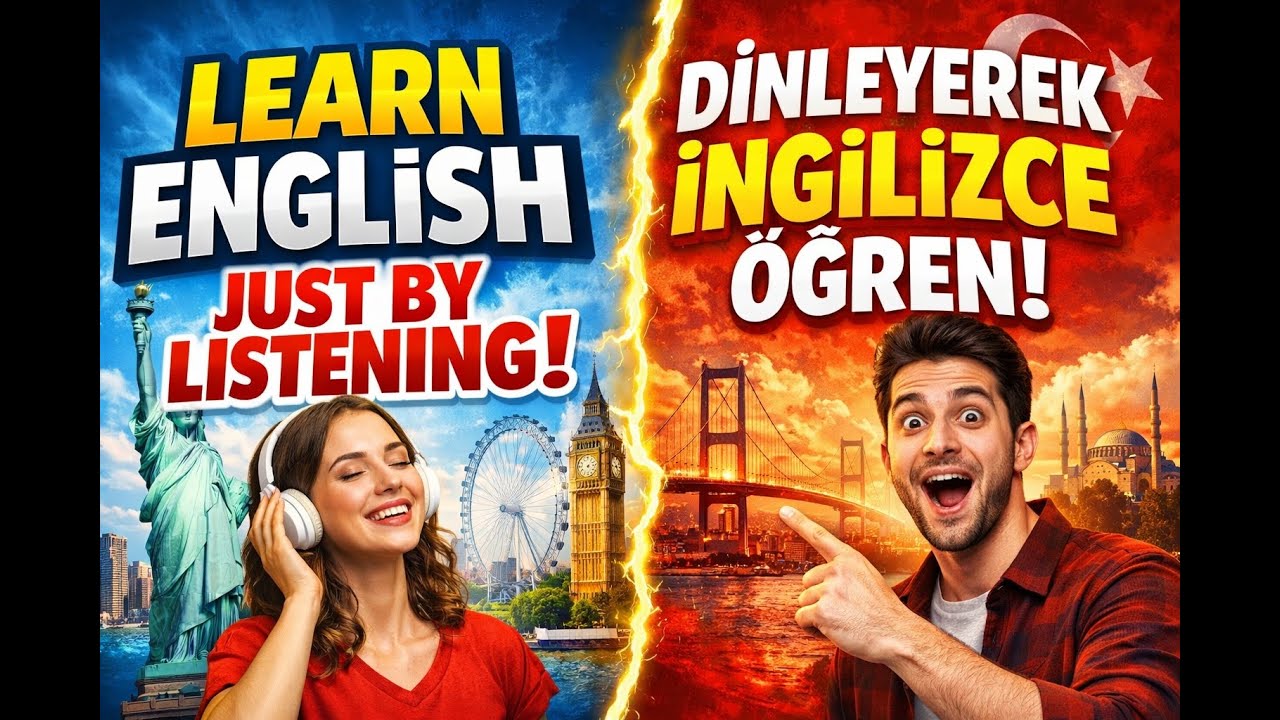 Learn English Just by Listening | Turkish–English Short Dialogues