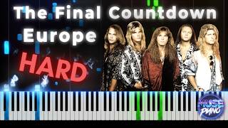 🎼 The Final Countdown - Europe | Piano Cover Tutorial Sheetmusic