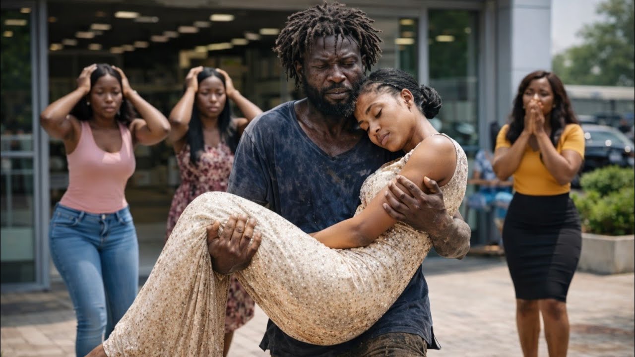 Un fou a aidé une jeune femme tombée sur la voie dont personne ne sapprochait, il fut etonné après..