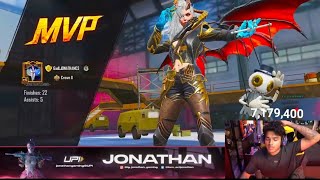 Jonathan Tdm Gameplay Video#jonathan#bgmi #jonathangamplay #jonathantdm #tdm#pubg #1v4 #godlike