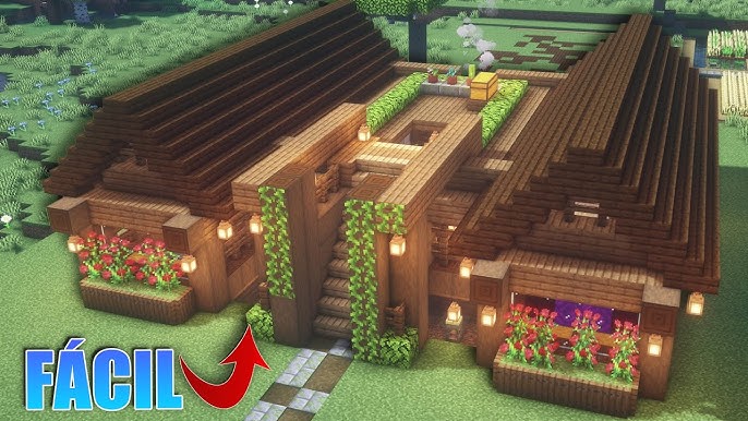 Minecraft: una CASA MODERNA perfecta 1.19 facil #11✓