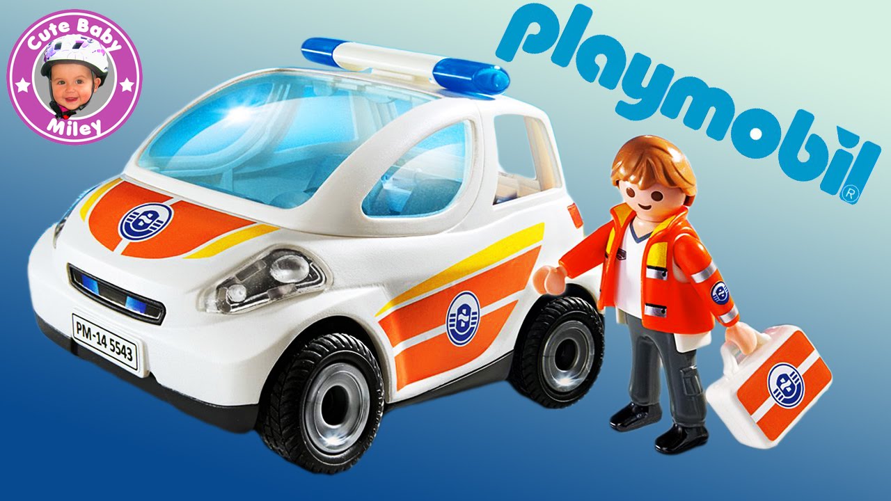 Playmobil Notarzt Auto 5543 City Action unboxing und Produktvorstellung
