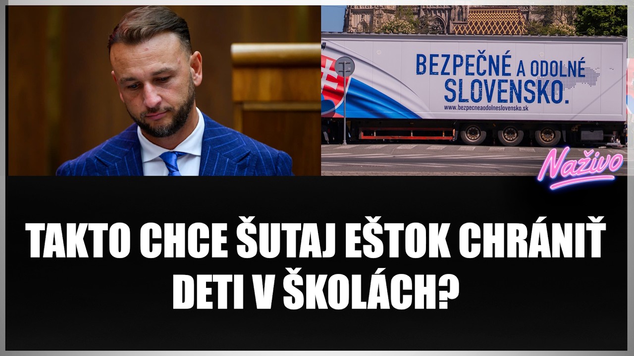 TAKTO CHCE ŠUTAJ EŠTOK CHRÁNIŤ DETI V ŠKOLÁCH? Pribudnú kamery na školách a nový trestný čin?!