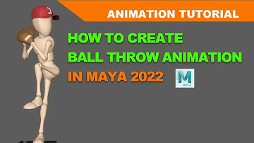 How To Create Ball Throw Animation In Maya 2022 Tutorial