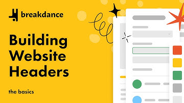 The Basics Of Building Website Headers with Header Builder in Breakdance