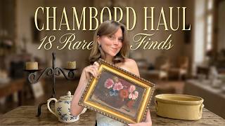 18 Rare French Antique Finds from Chambord, France (Haul & Styling)