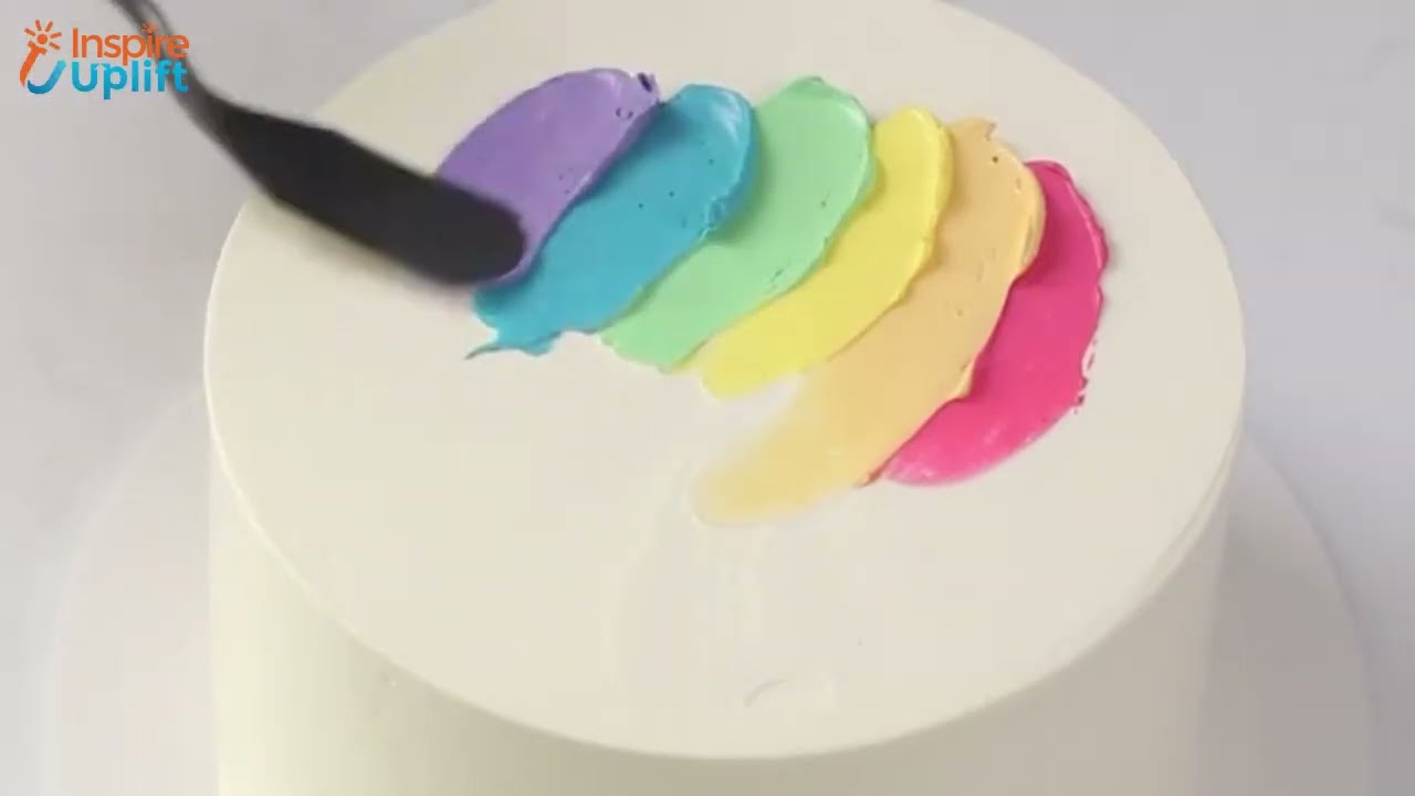 8 Silicone Rainbow Cake Mold Set