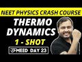 THERMODYNAMICS IN ONE SHOT || All Theory, Tricks & PYQs Covered |NEET Physics Crash Course