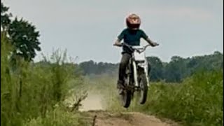 THUMPSTAR DIRT BIKES AT THE BADLANDS OFFROAD PARK