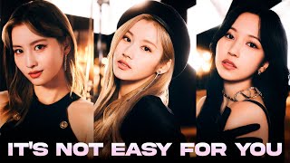 MISAMO - It's not easy for you / Lyrics