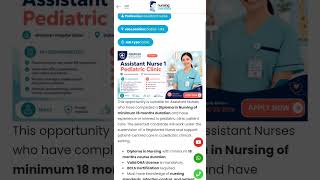 Assistant Nurse Job in Dubai 2026 | Pediatric Clinic Vacancy with DHA License