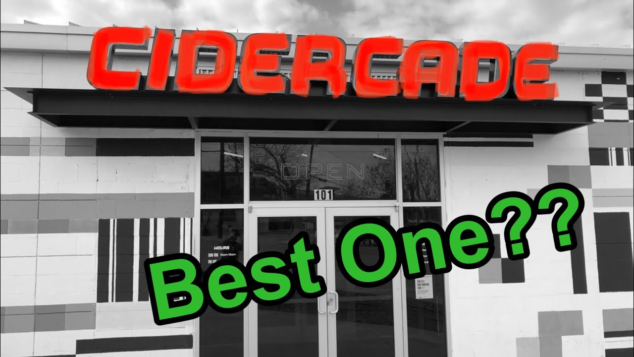 Cidercade Arcade Tour (Fort Worth, TX) YouTube