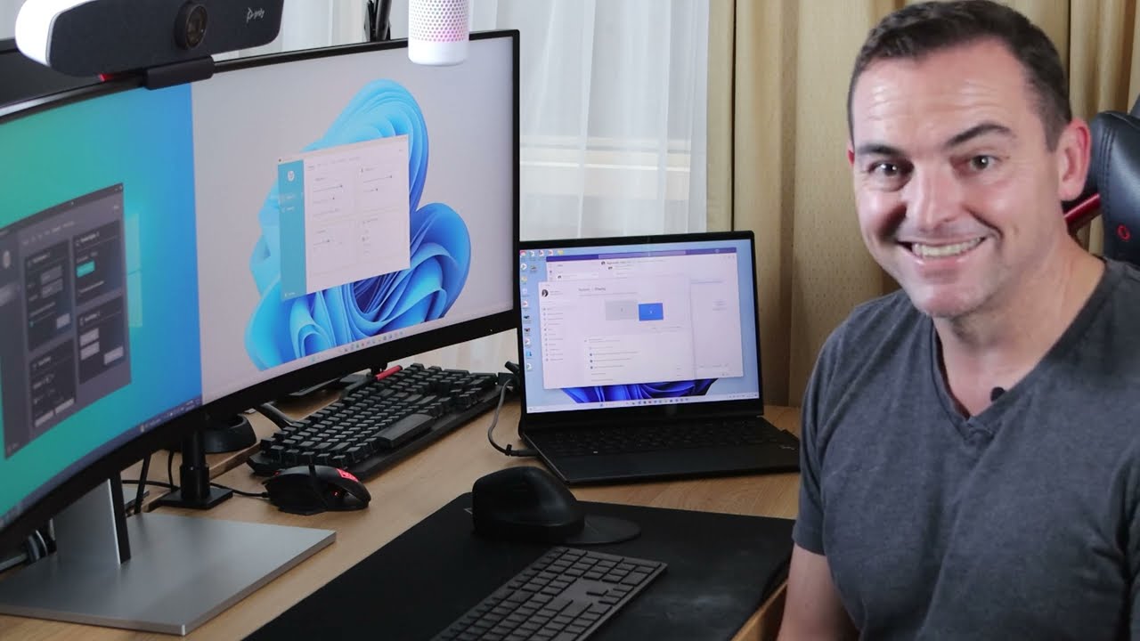 Hp E45c G5 Curved Monitor