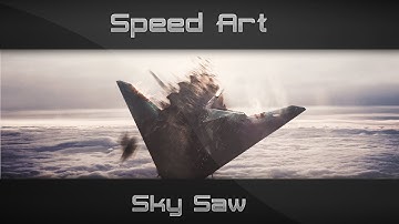 Speed Art | Sky Saw | HierarchyGFX